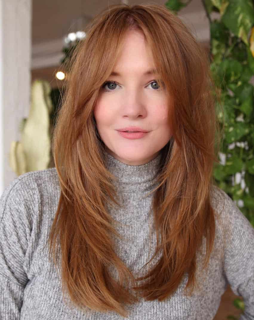 Face-Framing Layers Medium Hair To Elevate Your Look! - Glamour Corner