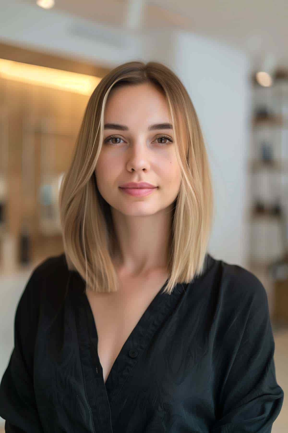 32 Stunning Blunt Shoulder Length Haircuts To Refresh Your Style