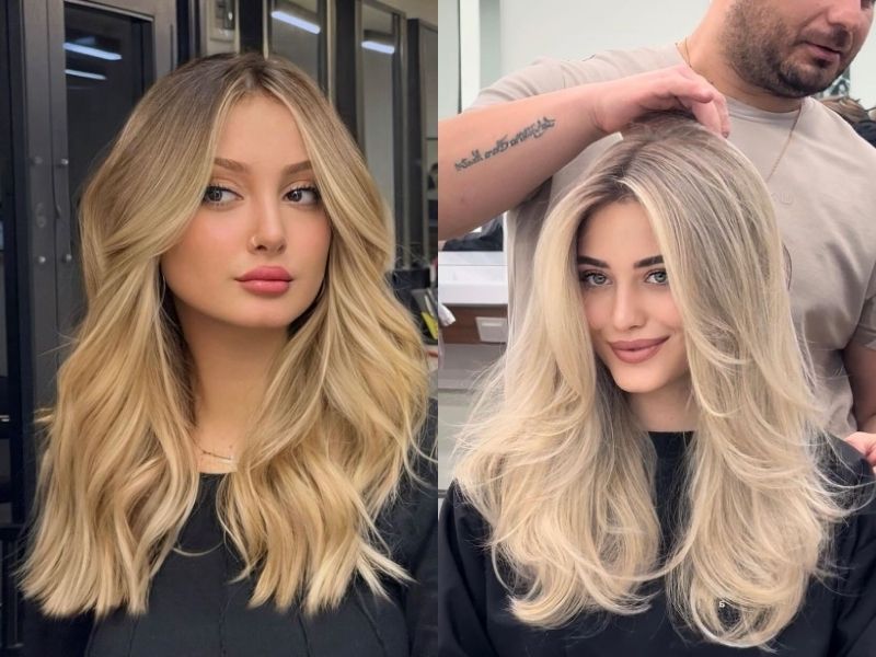 dirty blonde hair