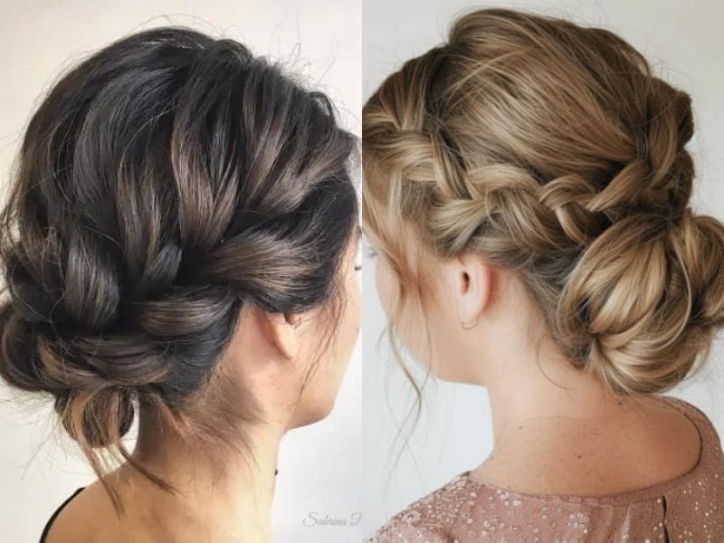 updos for medium length hair