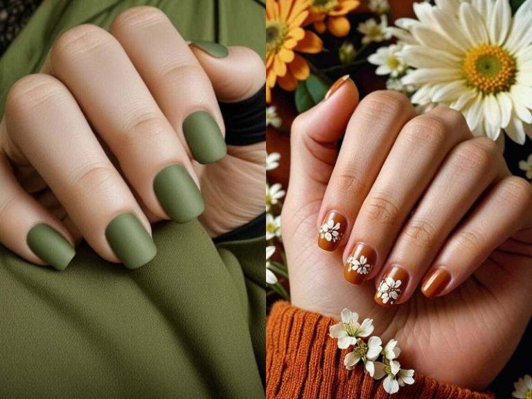 fall nail designs for short nails