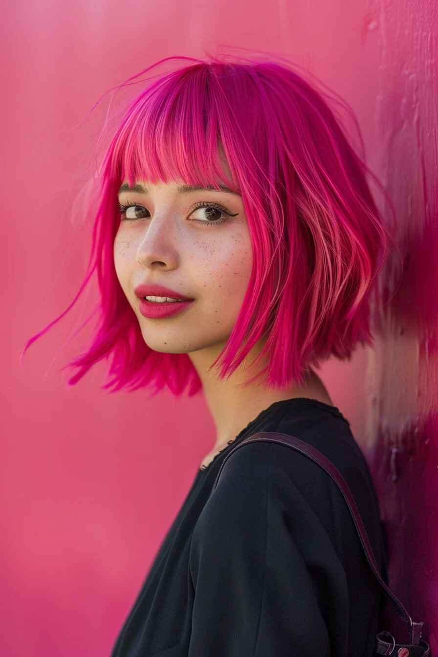 36 Stunning Pink Hair Color Ideas To Transform Your Style! Glamour Corner — free download