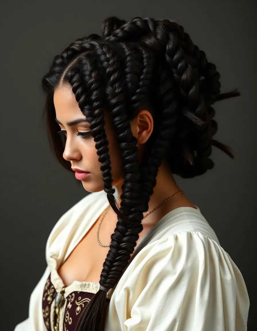 27 Iconic Medieval Hairstyles That Defined An Era: Timeless Beauty And ...