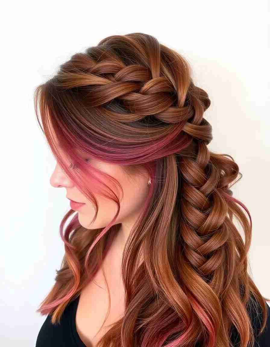 32 Gorgeous Under Color Hair Ideas To Transform Your Look With Bold And ...