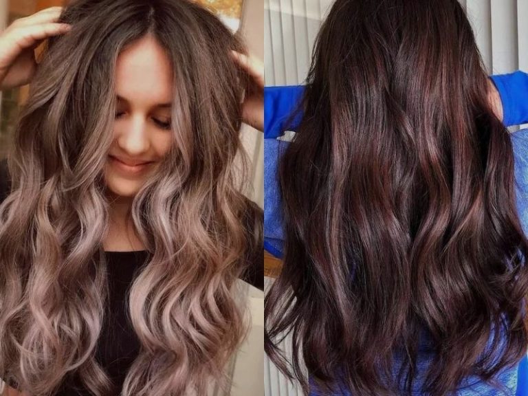 chocolate mauve hair