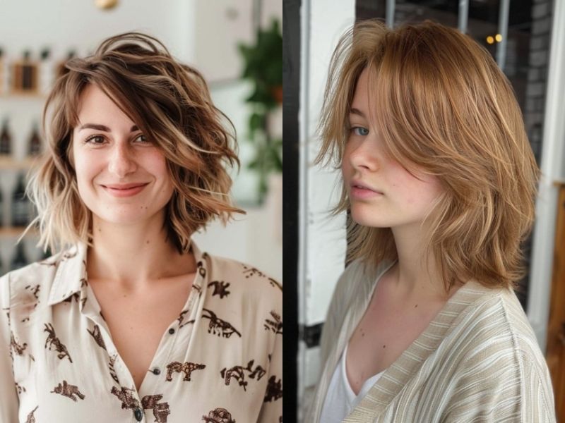 Messy Short Hair