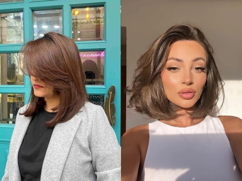Shoulder Length Layered Bob Hairstyles