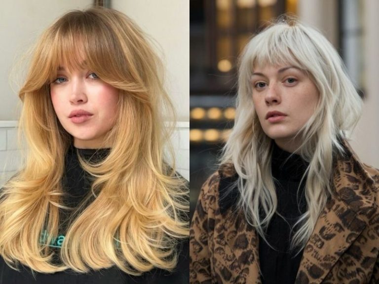 Subtle Bangs Hairstyles