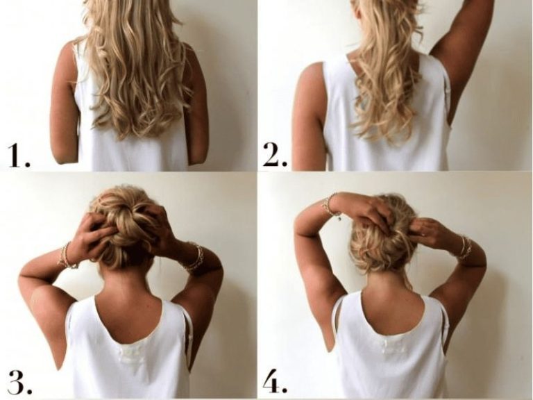 How to Perfect a Messy Bun in 5 Minutes