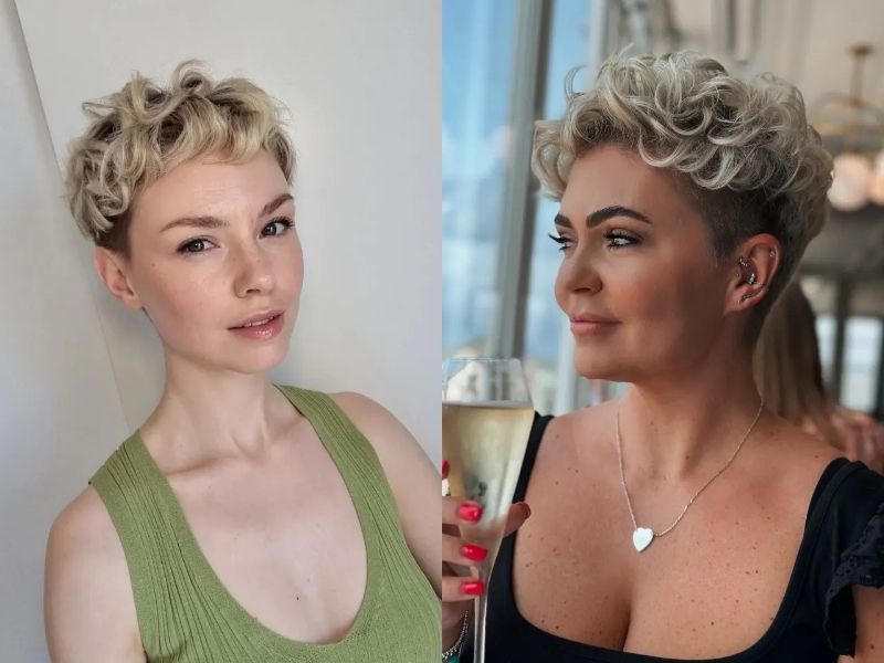 Short Curly Pixie Hair Ideas