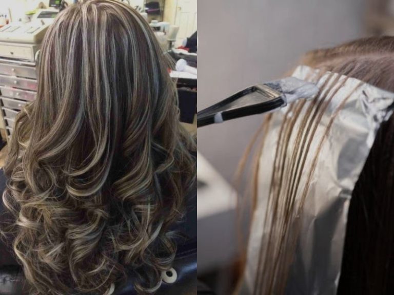 how to weave hair for highlights