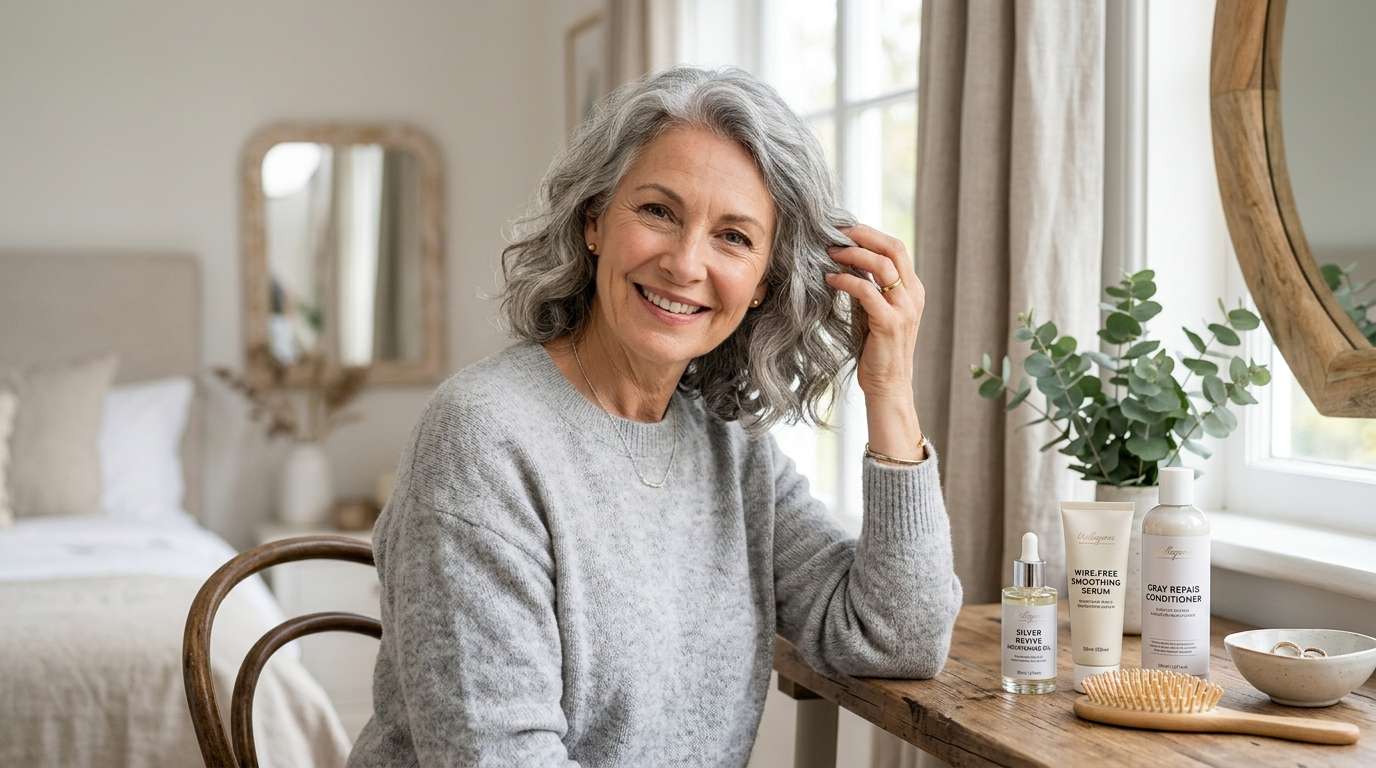How to Fix Wiry Gray Hair