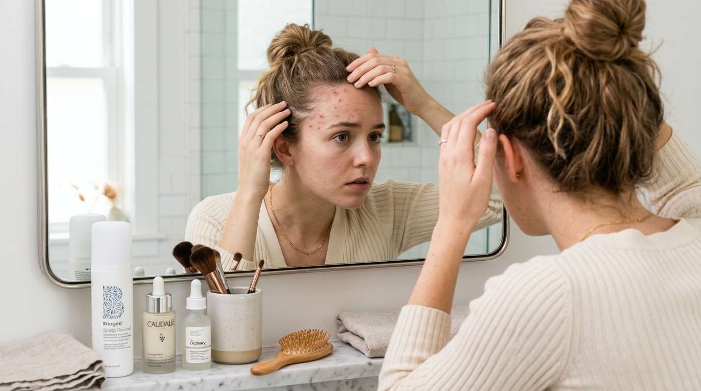 How to get rid of pimples on hairline