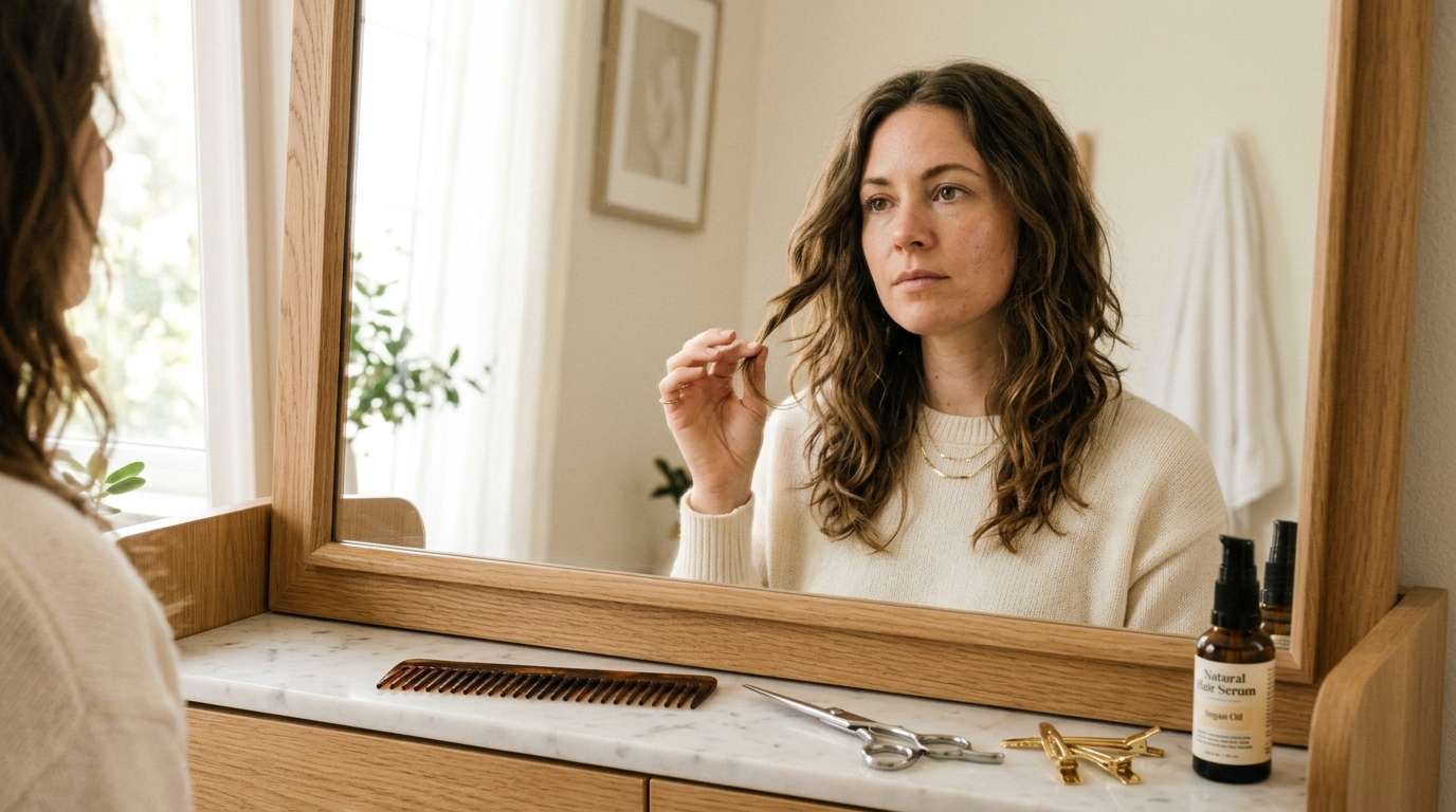 How to grow out uneven hair