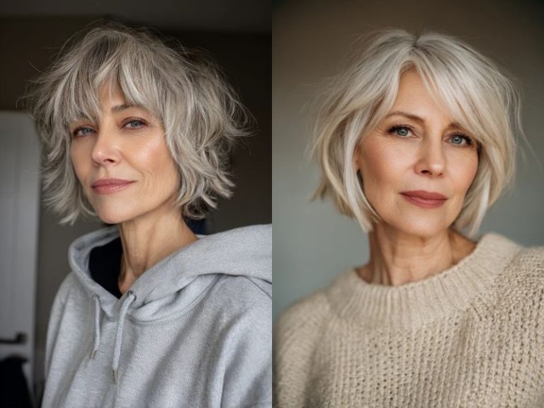 Short Hairstyles for Older Women