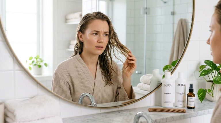 Why Does Hair Feel Sticky After Washing